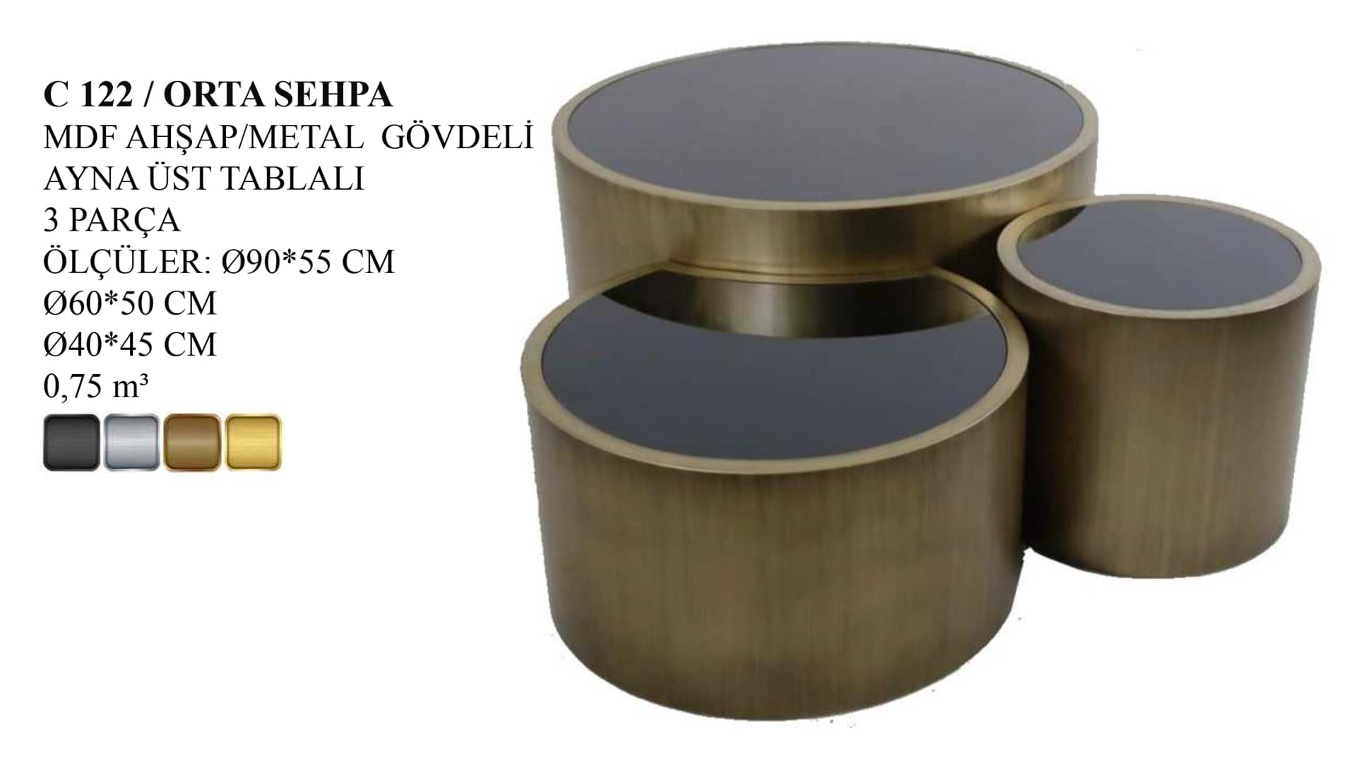 C 122 ORTA SEHPA resmi